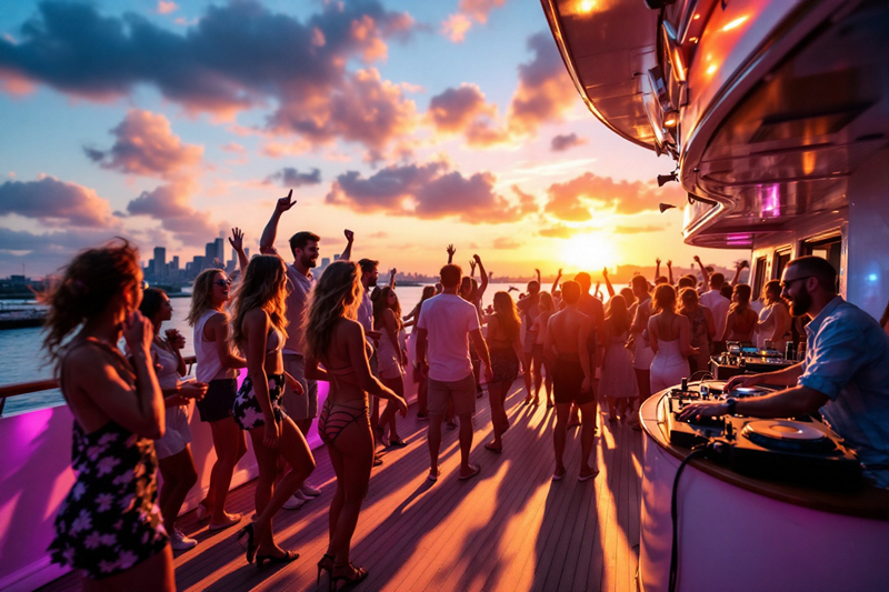 Summer Party Cruise Deck